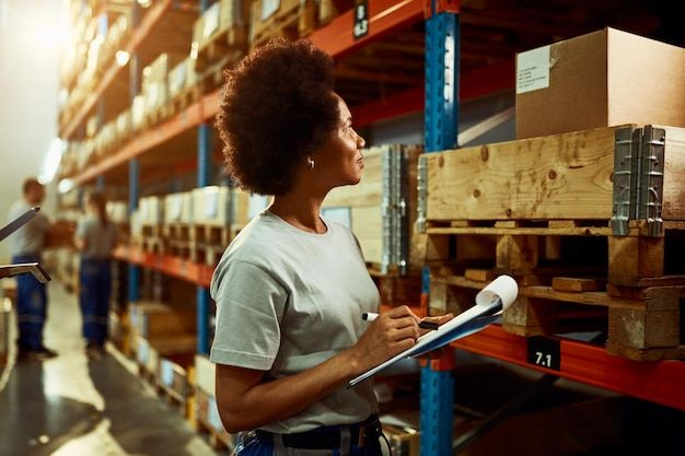 Contrôle de stock en entrepôt